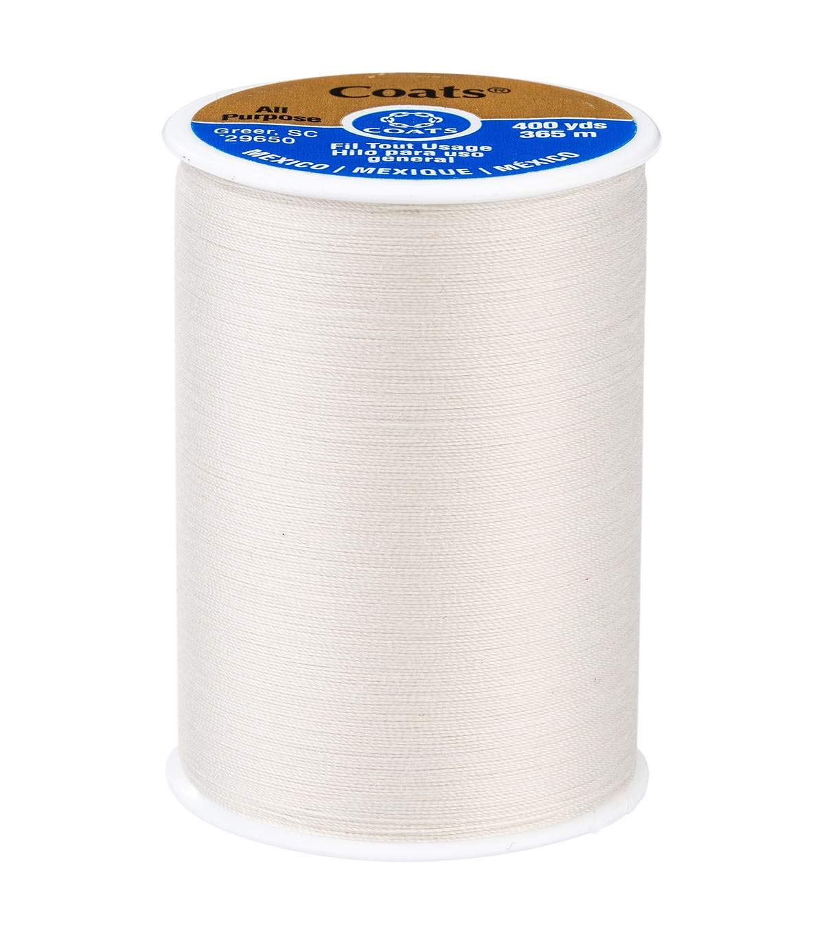 Amazon.com: Coats & Clark Dual Duty All-Purpose Cream Thread / 400